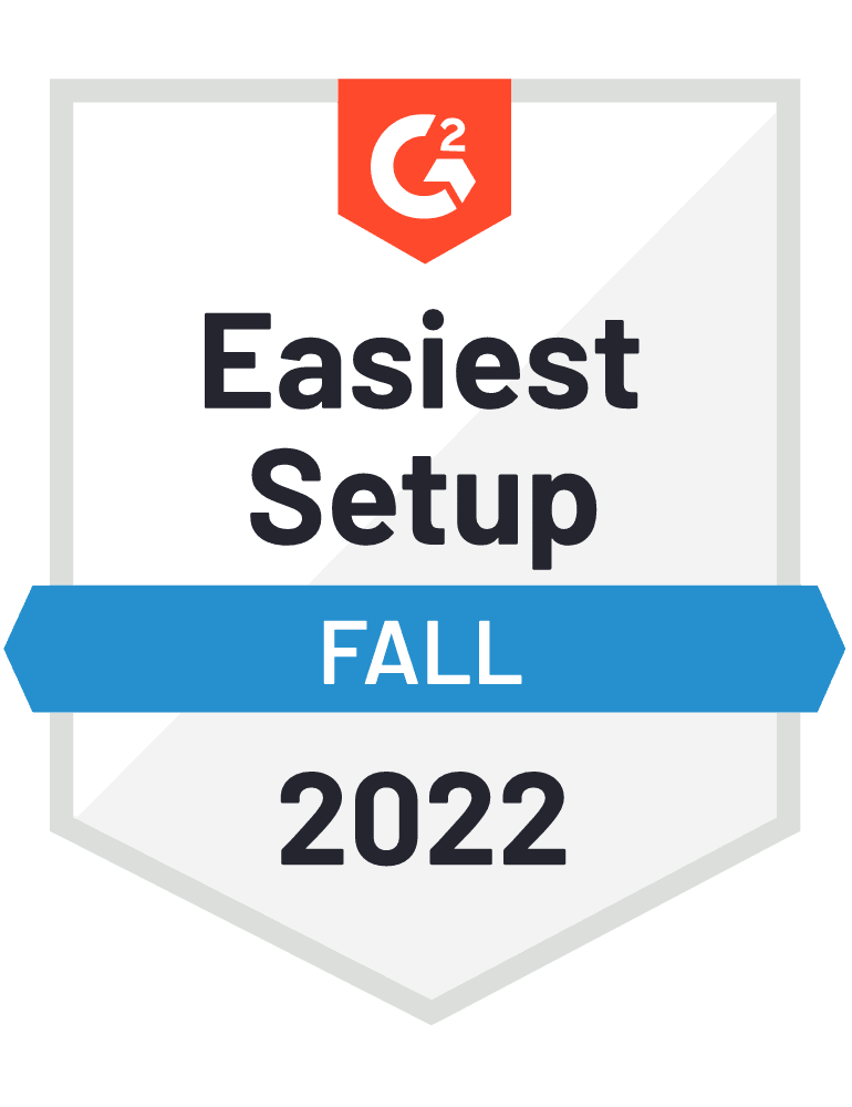 G2 easiest setup fall 2022
